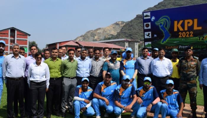 India Army kickstarts Kashmir Premier Leagues 5th edition in the valley Cricket News Zee News