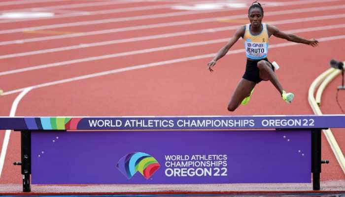 World Athletics Championships 2022: Norah Jeruto wins 3000m steeplechase with 3rd-fastest time in history, celebrates like THIS