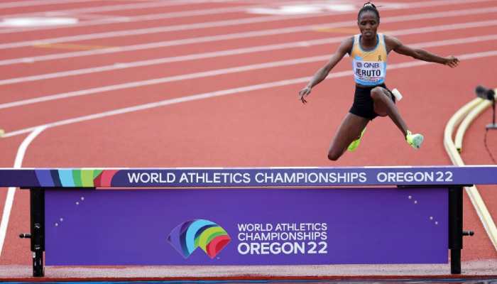 World Athletics Championships 2022: Norah Jeruto wins 3000m steeplechase with 3rd-fastest time in history, celebrates like THIS