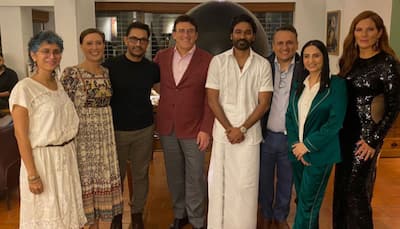 Aamir Khan hosts Dhanush, Russo Brothers over Gujarati dinner, ex-wife Kiran Rao also in attendance