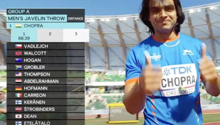 Neeraj Chopra&#039;s one throw is enough: Netizens in awe as javelin star qualifies for World Championships final