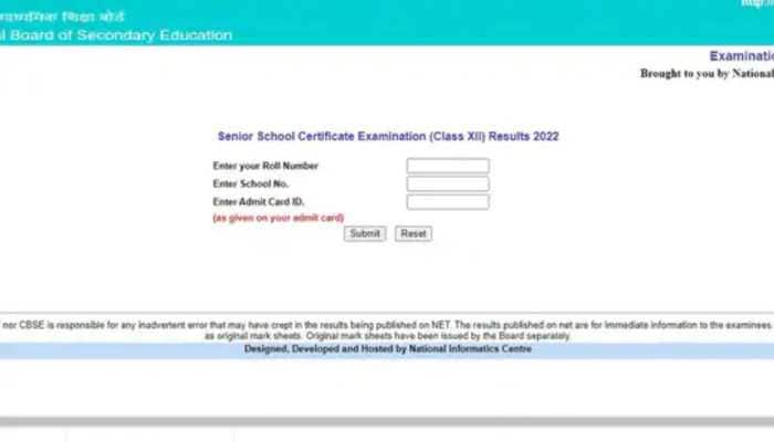 CBSE Class 12th Result 2022: Board’s official website not working? Check alternate ways to check your scorecards here