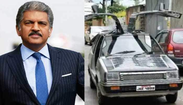 Anand Mahindra appreciates Kashmiri teacher for making solar-car, talks about developing it