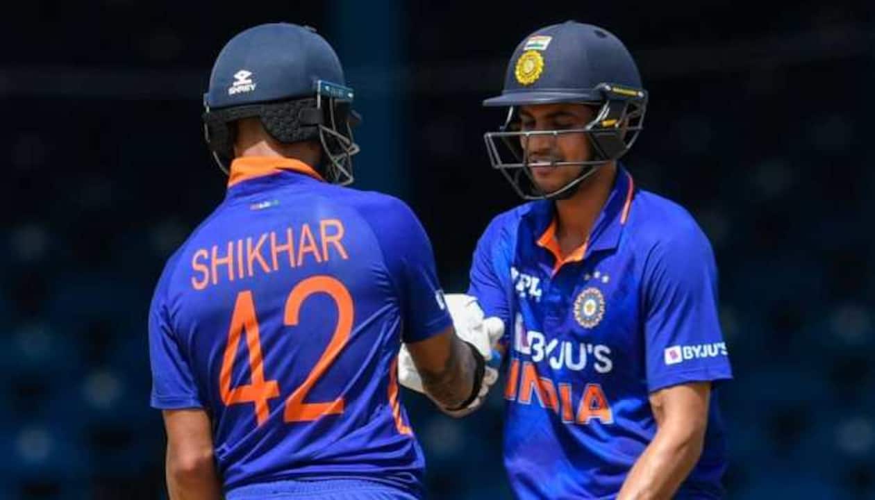IND vs WI, 1st ODI: Shikhar Dhawan, Shubhman Gill and Shreyas Iyer hit fifties as India post 308/7 in 50 overs | Cricket News | Zee News