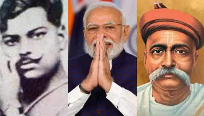 &#039;I bow down to...&#039;: PM Modi pays tribute to freedom fighters Chandra Shekhar Azad, Lokmanya Tilak