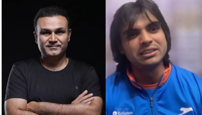 &#039;Kya Fenkta hai&#039;: Sehwag&#039;s unique way of congratulating Neeraj on his silver medal is going viral