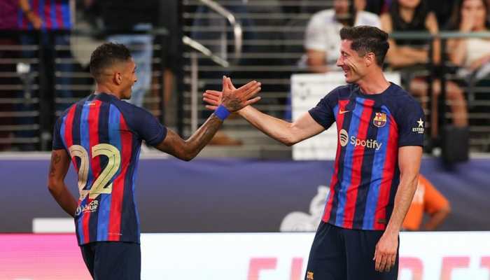Real Madrid vs FC Barcelona: Raphinha scores a STUNNER in pre-season El Clasico - Watch