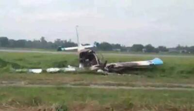 Small trainer aircraft crashes in Pune, pilot suffers injuries