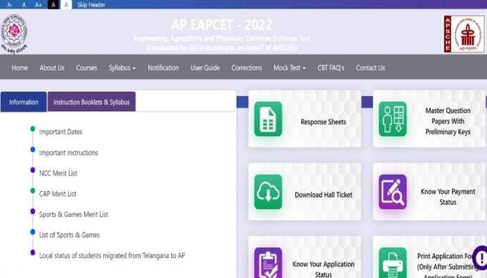 AP EAMCET Results 2022 OUT at cets.apsche.ap.gov.in, direct link to check Manabadi scorecard here