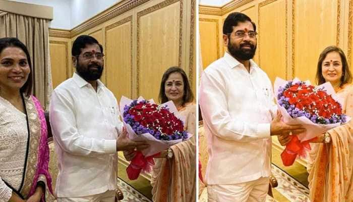 All well within Thackeray clan? Bal Thackeray&#039;s daughter-in-law Smita meets Maharashtra CM Eknath Shinde