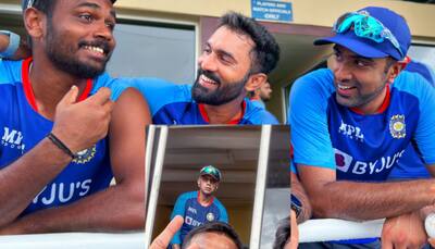Rahul Dravid photobombs Dinesh Karthik's PICS, check wicketkeeper's HILARIOUS reaction