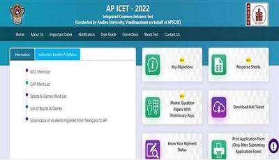 AP ICET 2022: Answer key RELEASED at cets.apsche.ap.gov.in, Raise objections till THIS DATE- Check details here