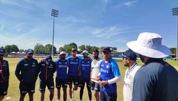 WATCH: Coach Rahul Dravid’s rousing dressing room speech after Team India whitewash West Indies 