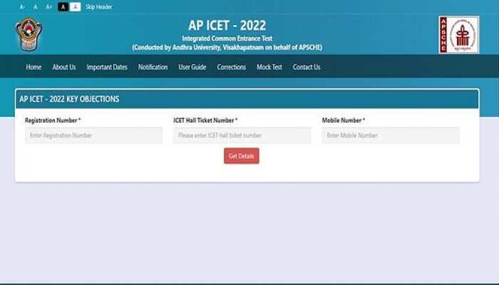 AP ICET 2022: Answer Key objection window closes TOMORROW at cets.apsche.ap.gov.in- Check Time and other details here