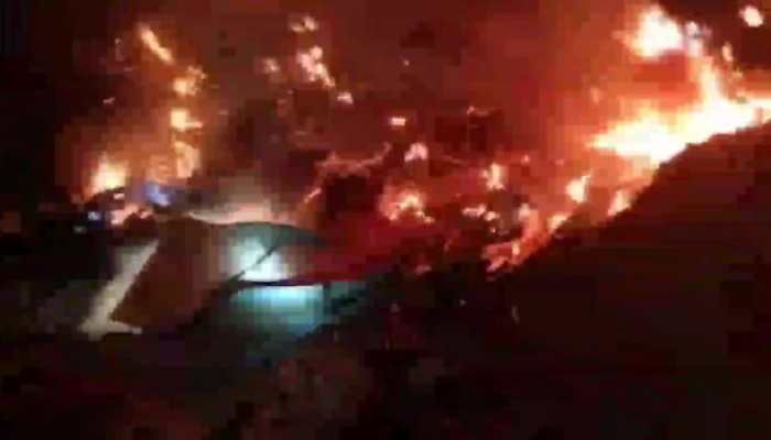 MiG-21 crash: Indian Air Force fighter jet crashes in Barmer, 2 pilot dead: Watch video