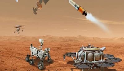 2 helicopters launched by NASA to return rocks from Mars