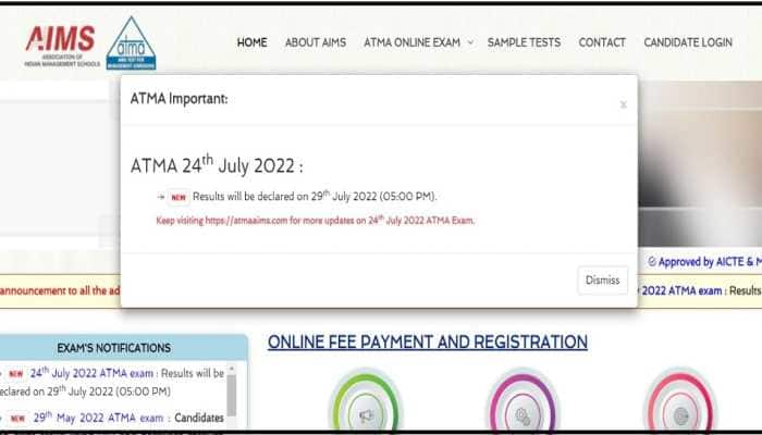 ATMA Result 2022 releasing TODAY at 5 PM atmaaims.com, here’s how to download