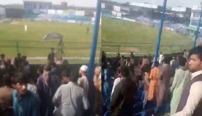 Watch: Bomb blast in Kabul Cricket Stadium during Afghanistan T20 tournament