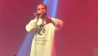 Drake pays tribute to Sidhu Moosewala at concert; wears remembrance T-shirt with his picture