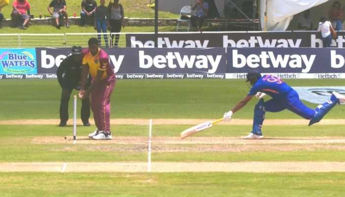Brain Fade or Match Fixing: Twitter reacts as Obed McCoy shockingly doesn&#039;t run out R Ashwin in IND vs WI 1st T20I - Watch 
