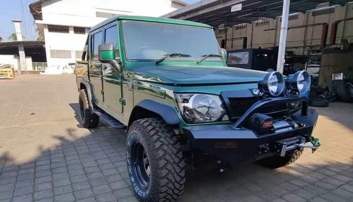 Mahindra Bolero Camper 4x4 modified to justify its off-roading capabilities