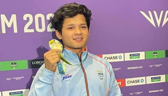 WATCH: Weightlifter Jeremy Lalrinnunga&#039;s gold-medal winning lift at CWG 2022, check reactions