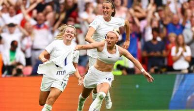 WATCH: England women football team players gatecrash coach’s conference after Euro 2022 win over Germany