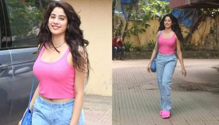 Exclusive! Janhvi Kapoor Spotted Post Gym Session, Gets Clicked In