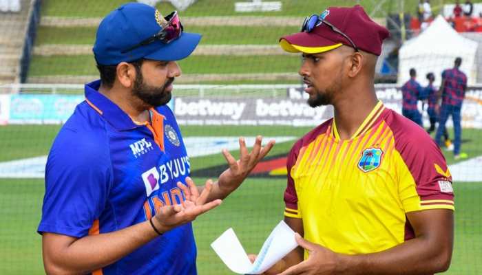 IND vs WI 2nd T20I: &#039;International cricket h ya gully?&#039;, Fans angry as match gets delayed for second time, check reacts HERE