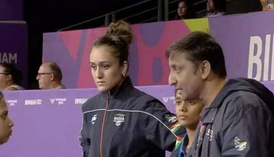 CWG 2022: Manika Batra's TT team faces yet another CONTROVERSY as men's coach S Raman seen courtside, read full story HERE