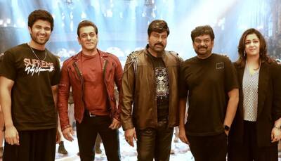 Vijay Deverkonda meets Chiranjeevi and Salman Khan on the sets of 'Godfather’