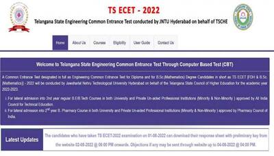 TS ECET 2022 answer key releasing TODAY at ecet.tsche.ac.in, check time and more here 
