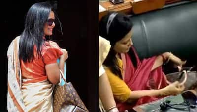 Mahua Moitra reacts to video of her hiding 'expensive bag': 'Jhola leke aye the, jhola leke...'