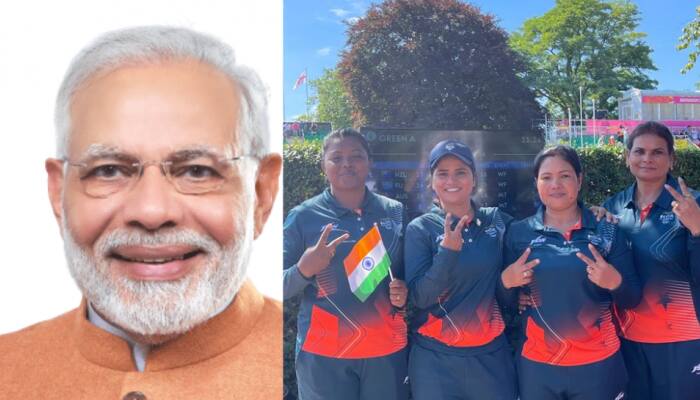 PM Narendra Modi reacts to India's Lawn Bowls team winning gold medal at CWG, says THIS 