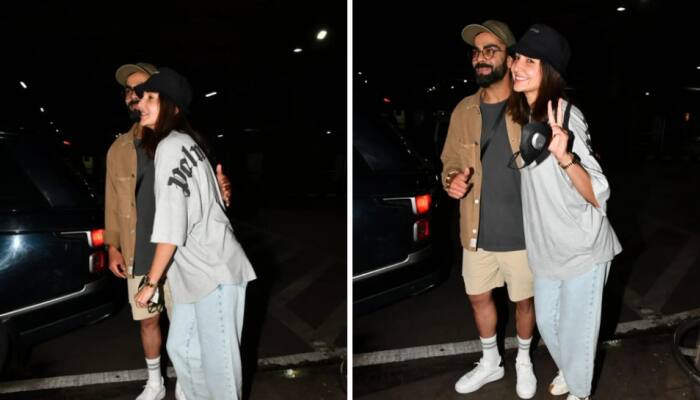 WATCH: Virat Kohli gets &#039;ANGRY&#039; on Anuskha Sharma at Mumbai airport for THIS