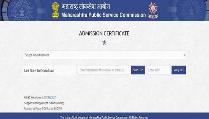 MPSC Group C Mains Admit Card 2022 RELEASED at mpsc.gov.in- Direct link to download here