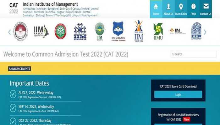 CAT 2022: Registration begins TODAY at 10 AM, Exams from 27 November at iimcat.ac.in- Check time and more here