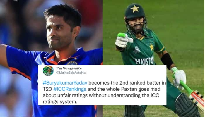 &#039;Dual Standards&#039;: Angry Pakistan fans slam ICC as Suryakumar Yadav surpasses Mohammad Rizwan in T20 rankings 