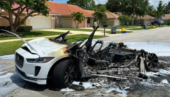 Another Jaguar I-Pace electric SUV catches fire, 4th such incident since 2018 debut