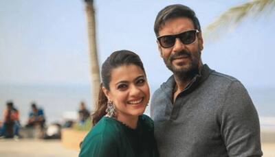 Ajay Devgn wishes wife Kajol in most wackiest way, shares glimpse of her glamorous look: PICS