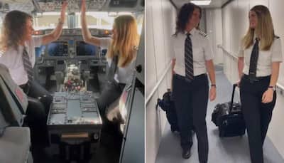Mother-Daughter pilot duo creates history, flies a plane together: Watch Video