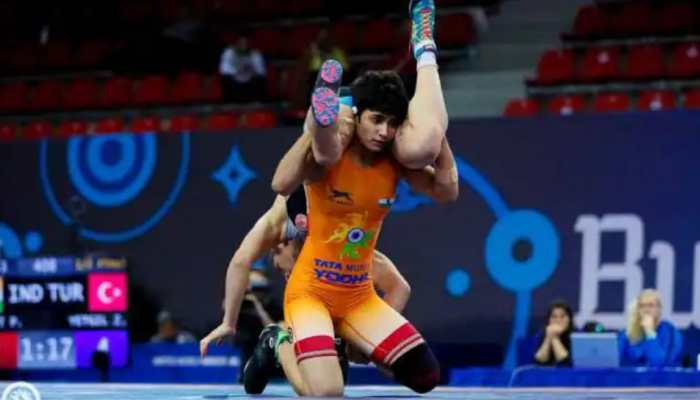 CWG 2022: Indian wreslter Pooja Gehlot bags bronze, beats Scotland&#039;s grappler 12-2