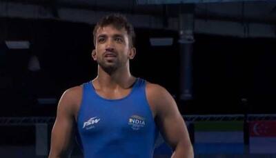 Watch: Wrestler Naveen Kumar pins down Pakistan's Sharif Tahir to win India's 12th GOLD in Commonwealth Games 2022