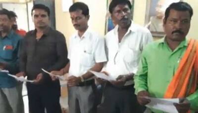 Madhya Pradesh: Male relatives take oath instead of elected women in panchayat