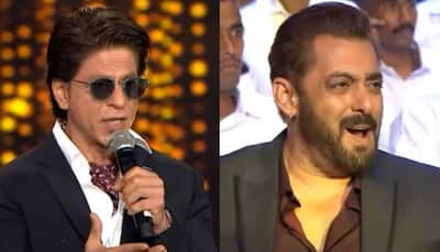 WATCH: Shah Rukh Khan teases Mumbai Police Commissioner, Salman Khan cheers for the actor in VIRAL video!