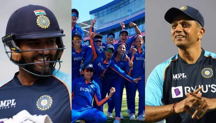 Go for GOLD: Rohit Sharma&#039;s Team India sends best wishes to Indian women&#039;s cricket team ahead of CWG final against Australia- watch 