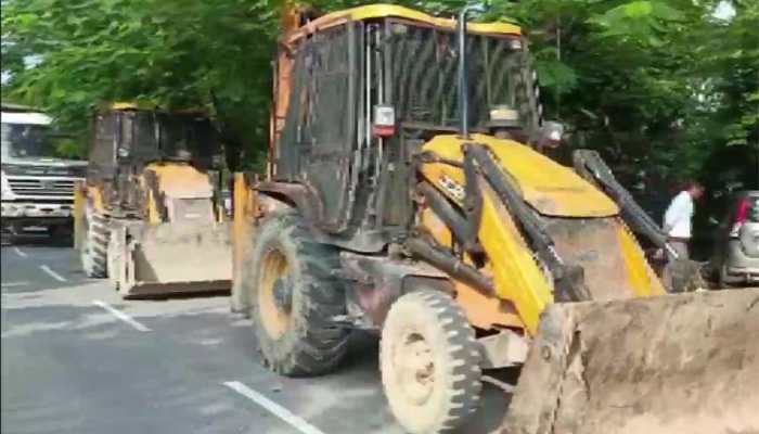 Grand Omaxe Society case: Noida administration demolishes illegal construction at Shrikant Tyagi’s residence