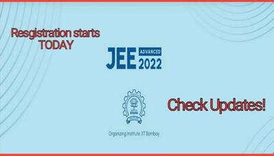 JEE Advanced 2022 registration starts today at jeeadv.ac.in, check TIME and exam schedule here