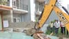 Shrikant Tyagi's illegal office bulldozed