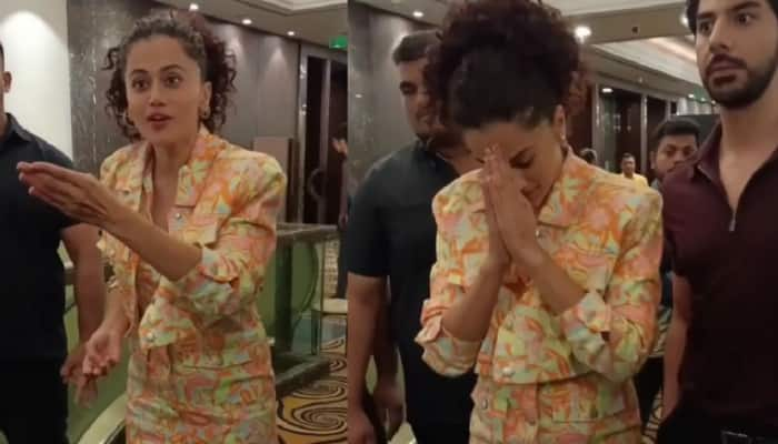 Taapsee Pannu gets into heated argument with paps, says &#039;Aap hamesha sahi hote ho, actor galat hota hai...&#039;